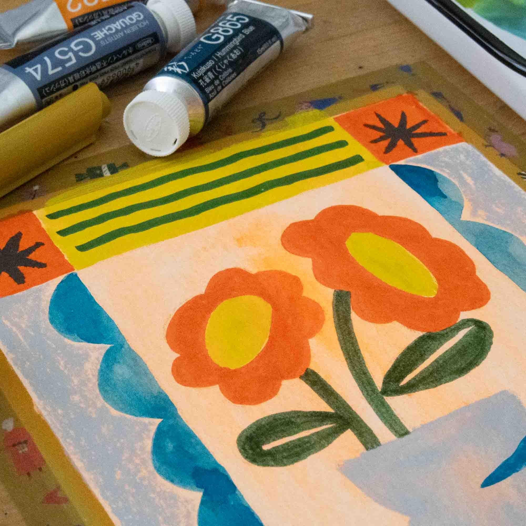 Online Art Workshops - Esther Nariyoshi