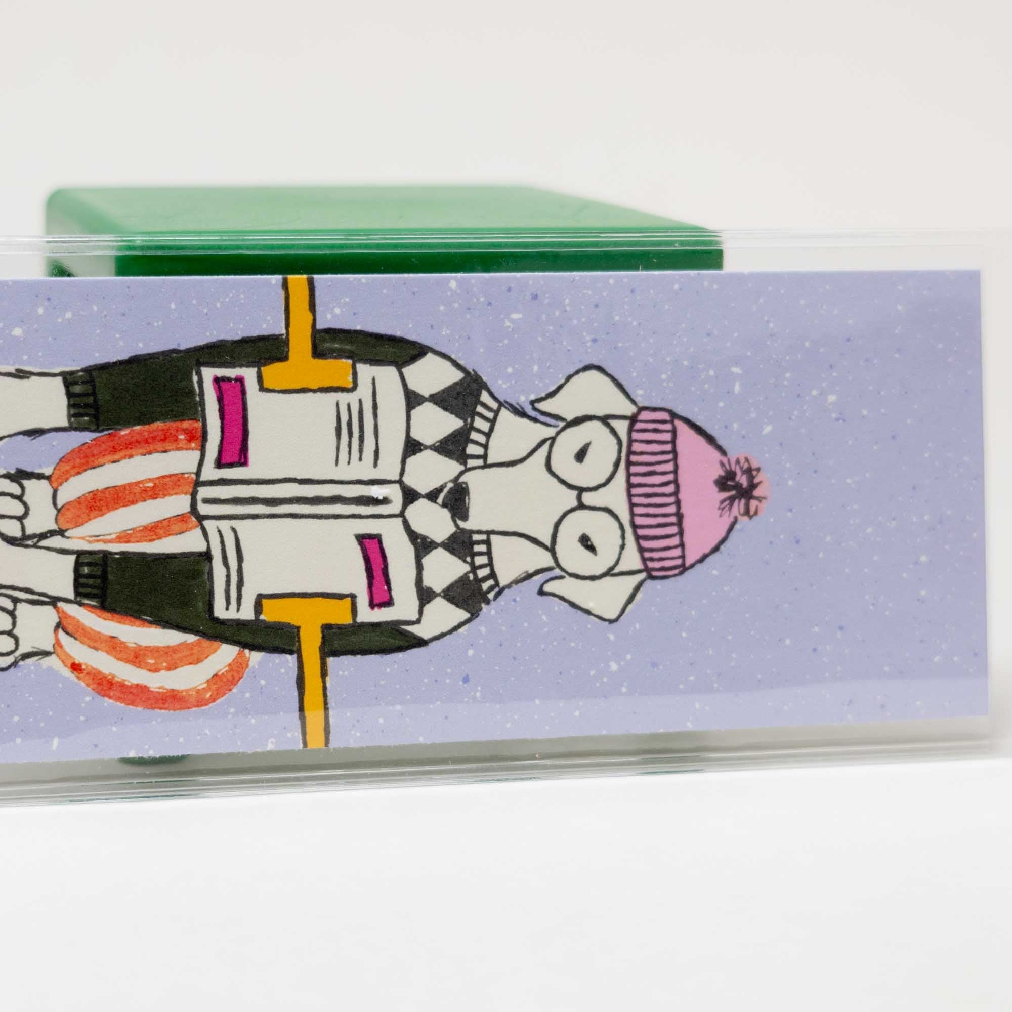 Dog Bookmark | Illustrated Bookmark, 2×5.5" - Esther Nariyoshi