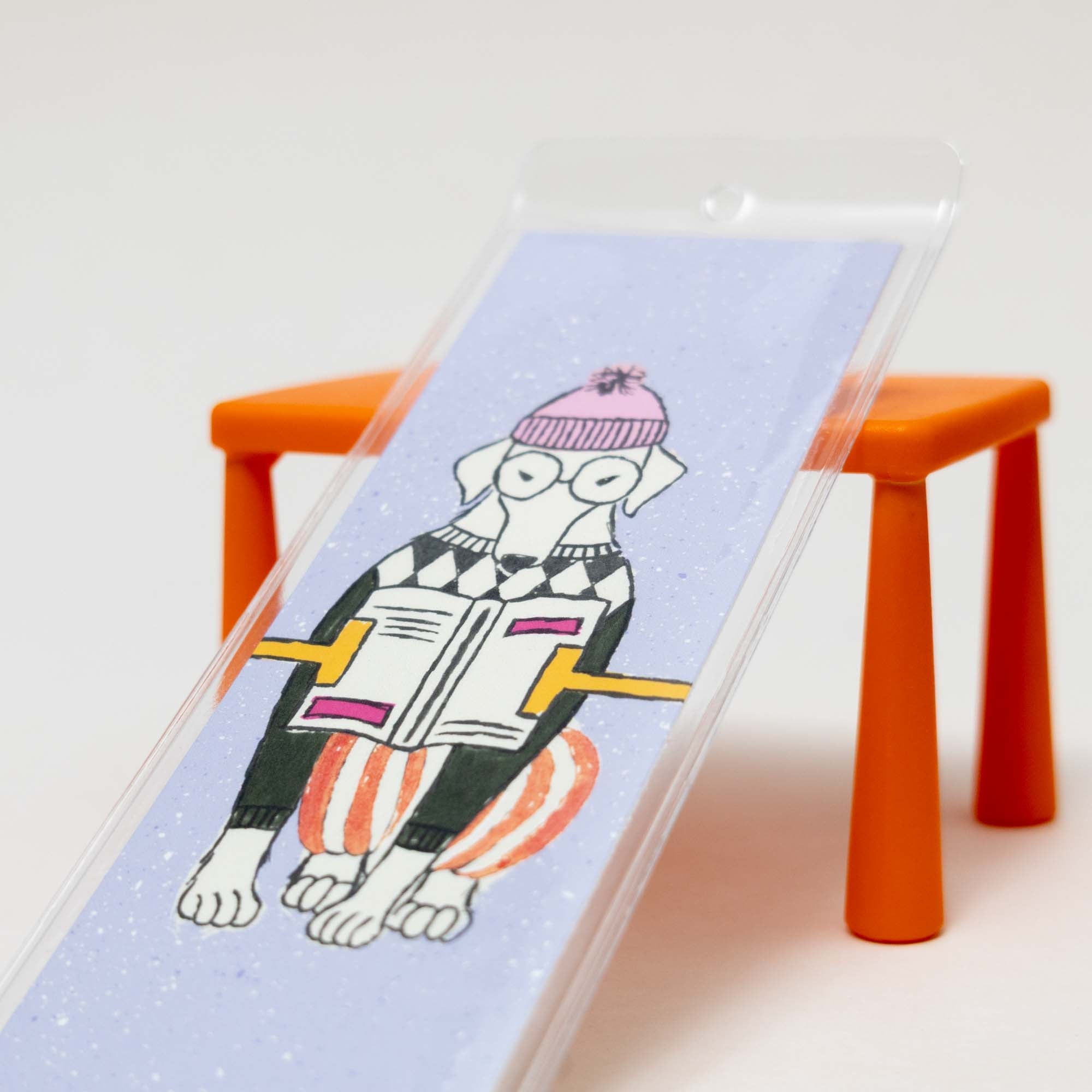 Dog Bookmark | Illustrated Bookmark, 2×5.5" - Esther Nariyoshi