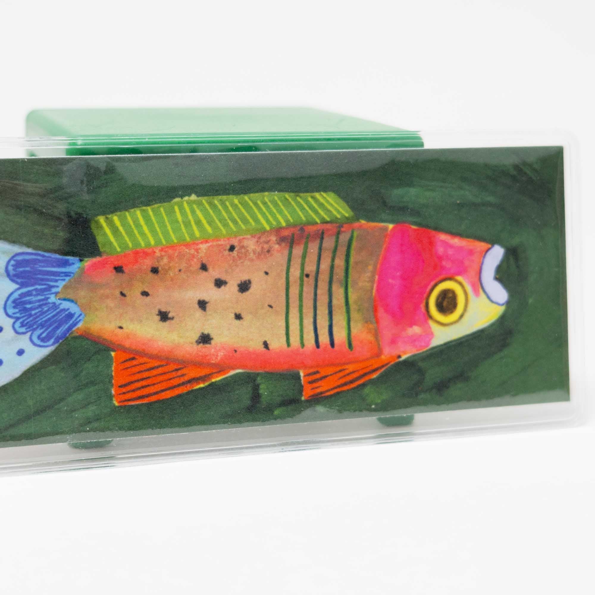 Fish Bookmark | Illustrated Bookmark, 2×5.5" - Esther Nariyoshi