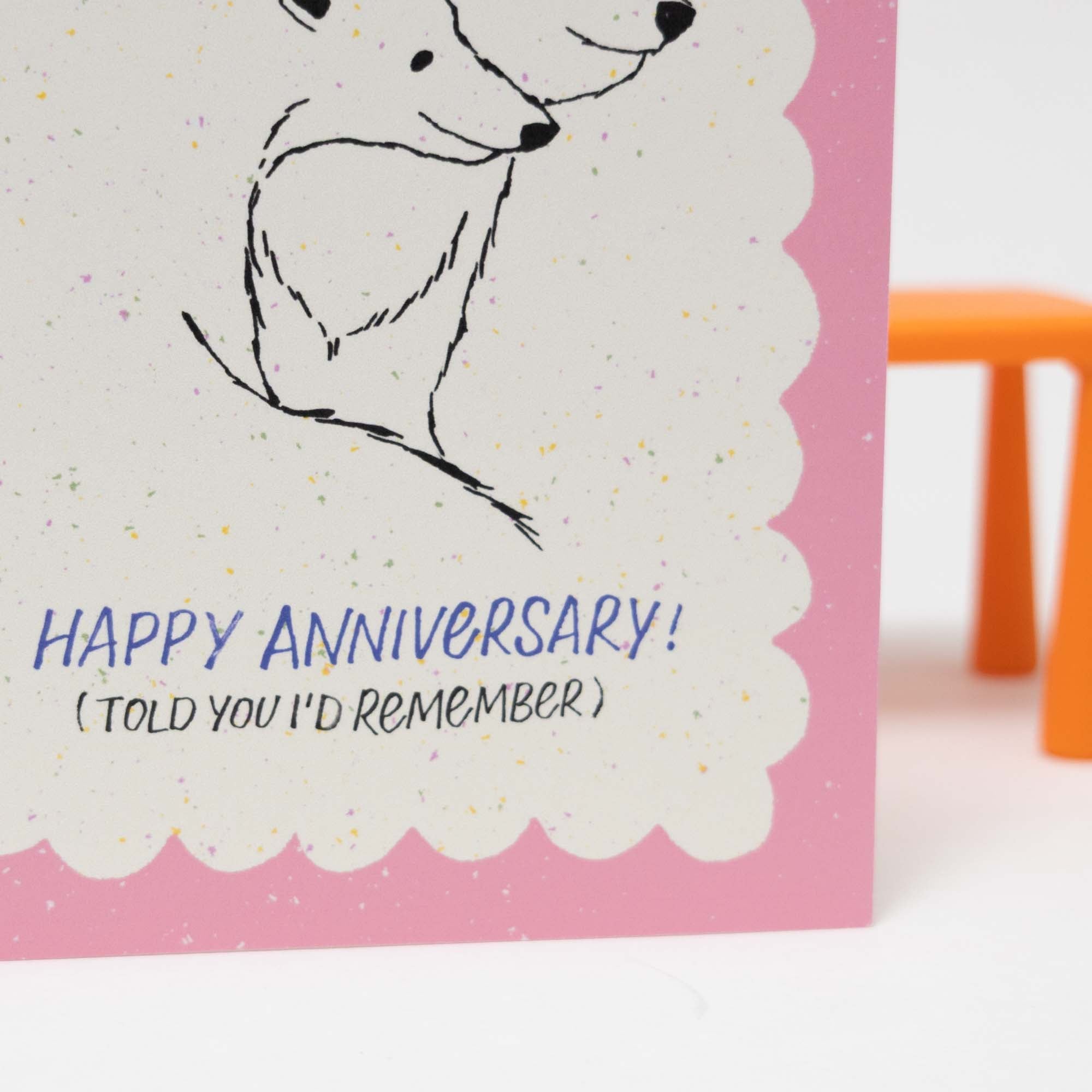 Funny Anniversary Card | Bear Anniversary Card, A2 - Esther Nariyoshi