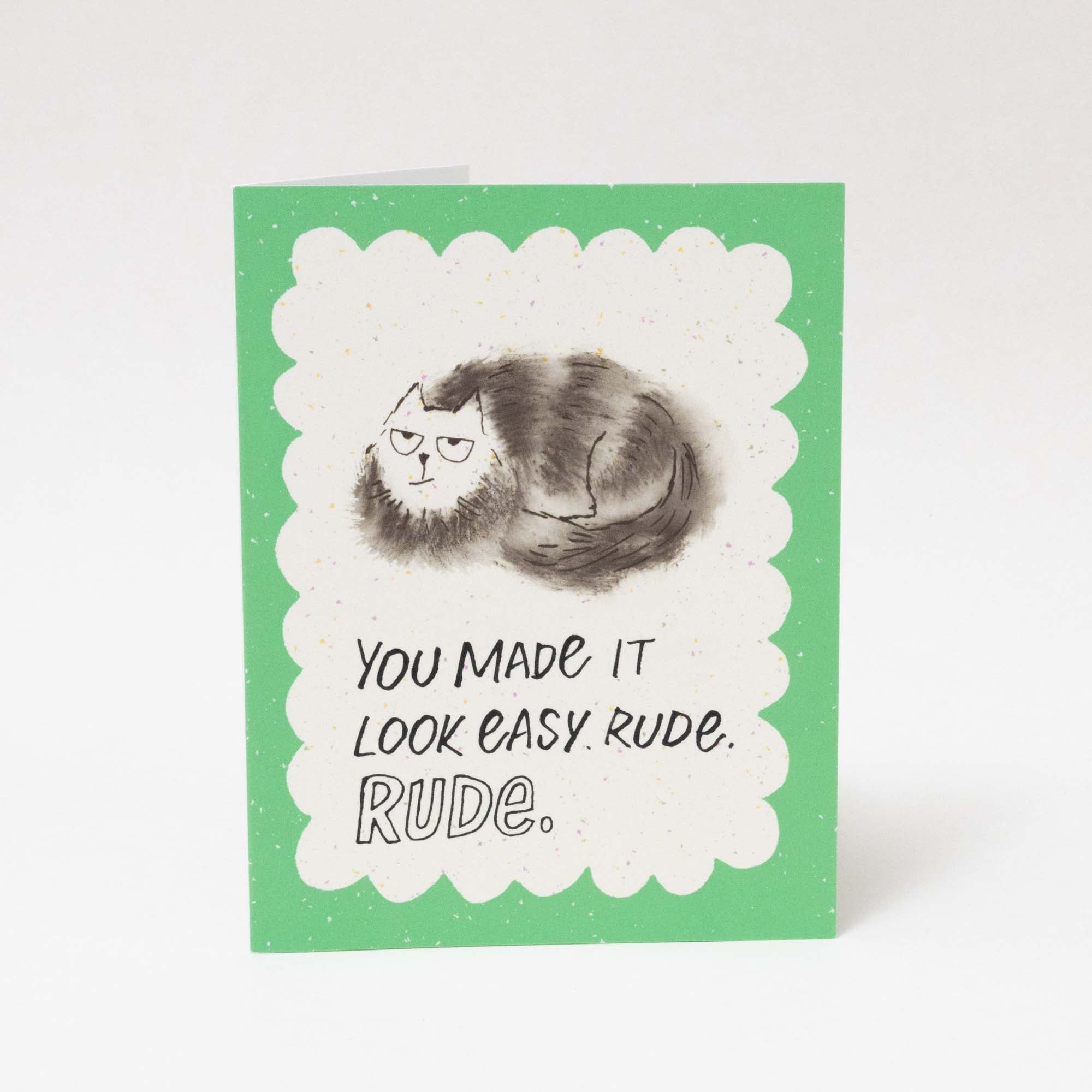 Funny Congratulations Card | You Made It Look Easy Card, A2 - Esther Nariyoshi