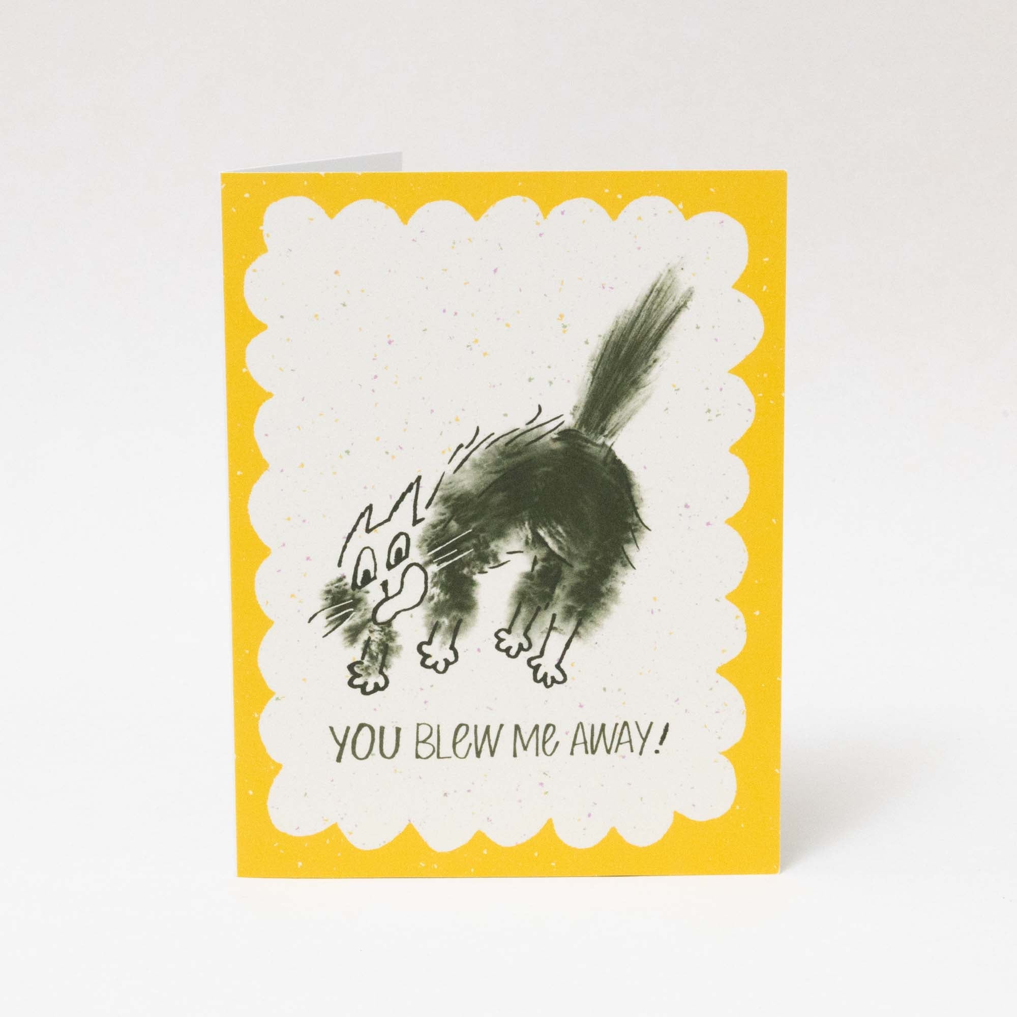 You Blew Me Away Card | Funny Congratulations Card, A2 - Esther Nariyoshi